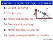 Chương 2: Động lực học chất điểm