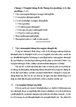 Chương 2: Mạng lưới đường đô thị. Phương tiện giao thông và tổ chức giao thông (3 tiết)