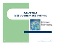 Chương 2 Môi trường vi mô internet