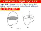 Chương 2: Tĩnh học lưu chất