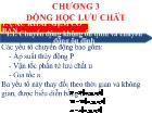 Chương 3 Động học lưu chất