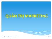 Chương 3 Hệ thống thông tin và nghiên cứu marketing