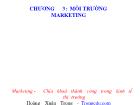 Chương 3: Môi trường marketing