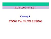 Chương 4 Công và năng lượng