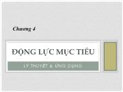 Chương 4 Động lực mục tiêu