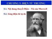 Chương 5: Điện từ trường