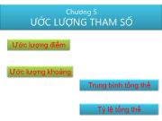 Chương 5 Ước lượng tham số