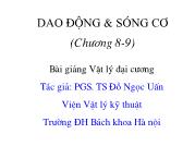 Chương 6 Dao động & Sóng cơ