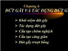 Chương 6 Đứt gãy và tác dụng đứt gãy