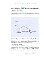 Chương I Một số khái niệm cơ bản trong sáng tác kiến trúc