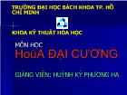 Chương I Những khái niệm và định luật cơ sở của hoá học