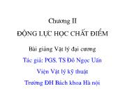 Chương II Động lực học chất điểm