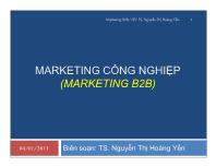 Marketing công nghiệp (marketing B2B)
