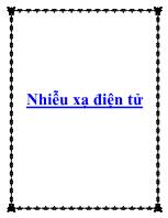 Nhiễu xạ điện tử