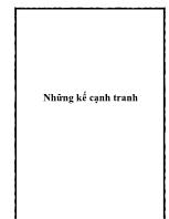 Những kế cạnh tranh