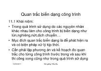 Quan trắc biến dạng công trình