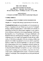 Thuyết minh quy hoạch tổng mặt bằng khu dân cư – thương mại Tân Long huyện Phụng Hiệp - Tỉnh Hậu Giang - tỷ lệ 1/500