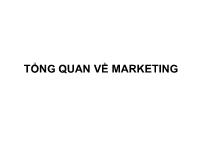 Tổng quan về marketing