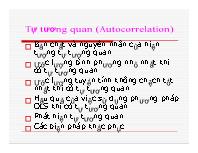 Tự tương quan (Autocorrelation)