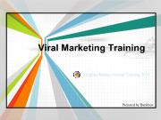 Viral Marketing Training