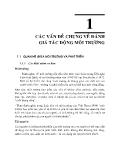 Bài giảng Đánh giá tác động môi trường