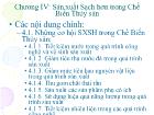 Chương IV: Sản xuất Sạch hơn trong Chế Biến Thủy sản