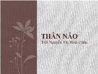 Bài giảng Thân não