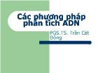 Các phương pháp phân tích ADN