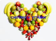 Chương ii: Vitamin