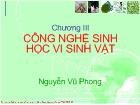 Chương III Công nghệ sinh học vi sinh vật