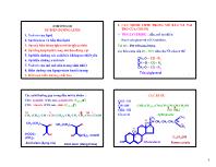 Chương III Sự biến dưỡng lipid