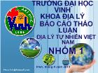 Hiện trạng khai thác, sử dụng và bảo vệ tài nguyên đất Việt Nam