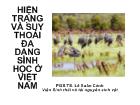 Hiện trạng và suy thoái đa dạng sinh học ở Việt Nam