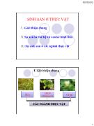 Sinh sản ở thực vật