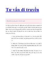 Tư vấn di truyền