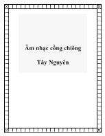 Âm nhạc cồng chiêng Tây Nguyên