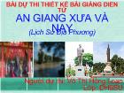 Bài giảng An giang xưa và nay