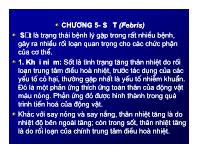 Bài giảng Chương 5- S-t (febris)