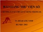 Bài giảng thư viện số - Chương 5: Các chuẩn sử dụng trong dl