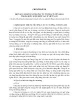 Chuyên đề VII: Một số vấn đề về công tác tư tưởng, tuyên giáo trong điều kiện hiện nay ở Việt Nam