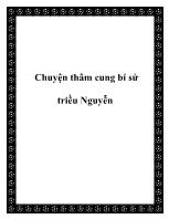 Chuyện thâm cung bí sử triều Nguyễn