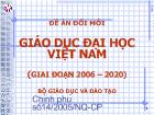 Giáo dục đại học Việt Nam (giai đoạn 2006 – 2020)