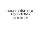 Hành chính học đại cương