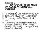 Kinh tế vĩ mô - Chương 6: Tư tưởng Hồ Chí Minh về đạo đức, nhân văn, văn hoá