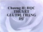 Kinh tế vĩ mô - Chương II: Học thuyết giá trị thặng dư