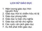 Lịch sử giáo dục