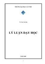 Lý luận dạy học