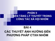 Nền tảng lý thuyết trong công tác xã hội nhóm