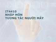 Nhập môn tương tác người máy