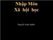 Nhập môn xã hội học